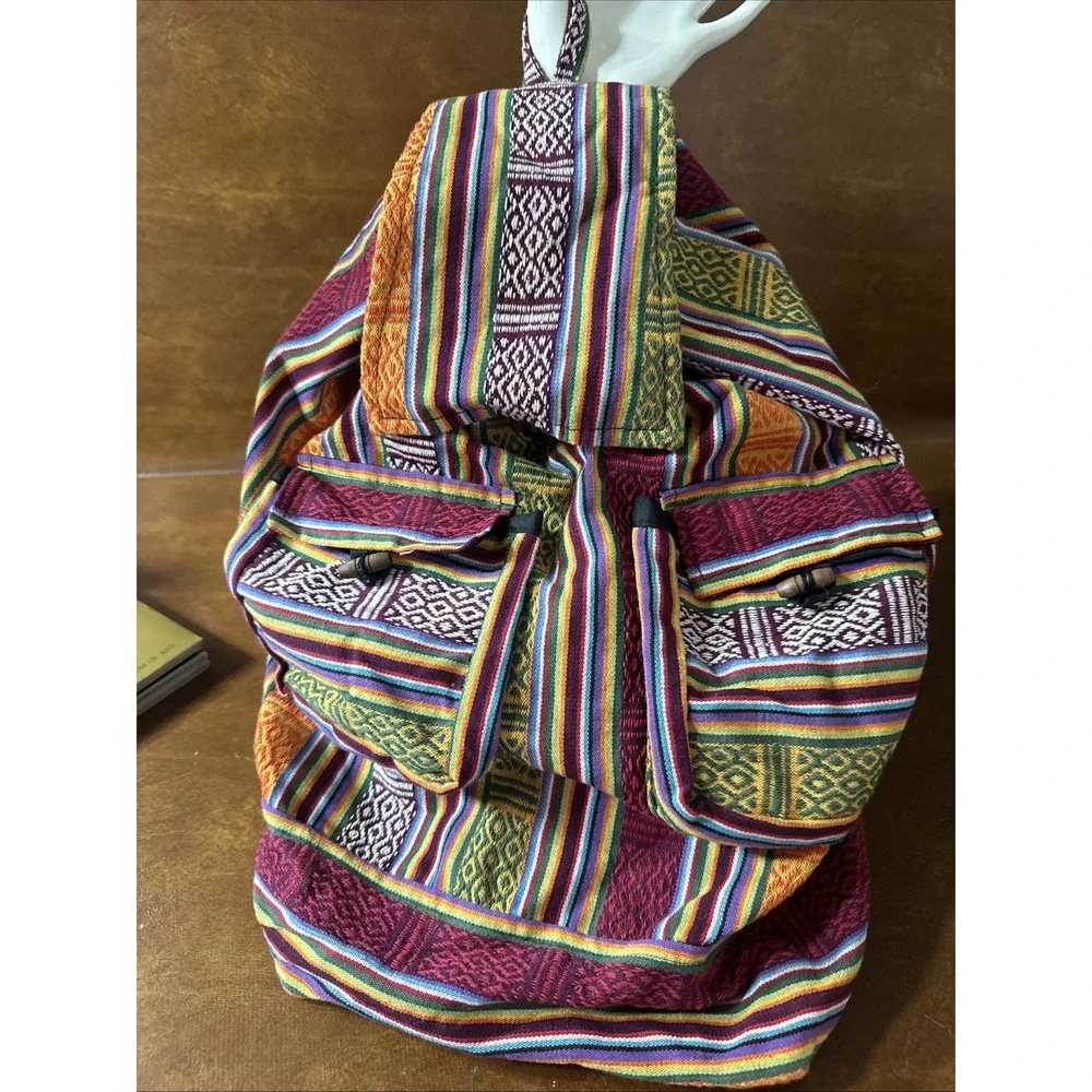 Cool Beach/vacation Backpack Cloth 18X14X5